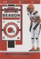 2019 Panini Contenders Myles Garrett #19