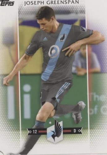 2017 Topps MLS Joseph Greenspan #95
