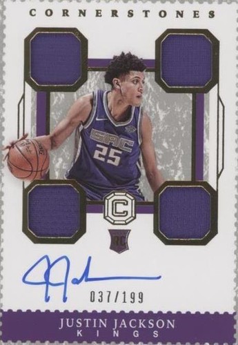2017-18 Panini Cornerstones - Justin Jackson #165