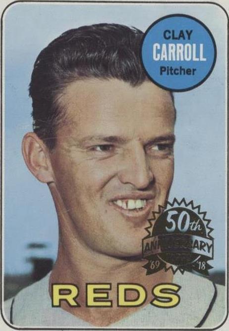 Topps Heritage 2018 - Clay Carroll #26