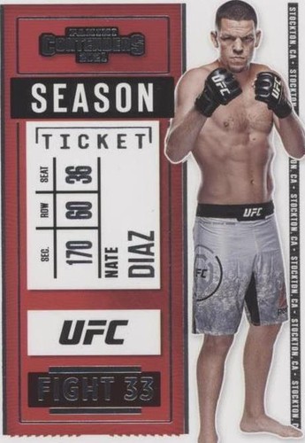 2021 Panini Chronicles UFC - Nate Diaz #6