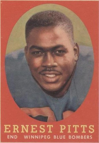1958 Topps CFL Ernie Pitts #78