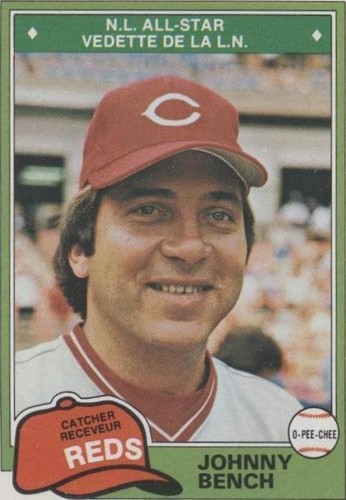 1981 O-Pee-Chee - Johnny Bench #286