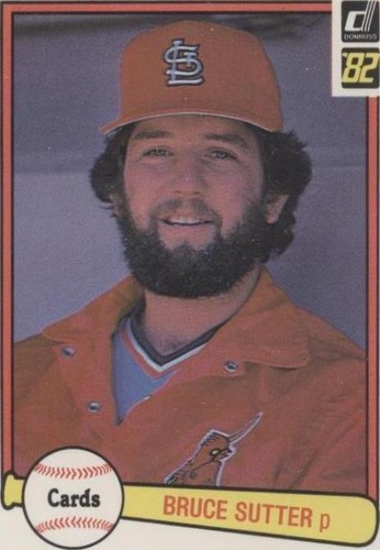 1982 Donruss - Bruce Sutter #372