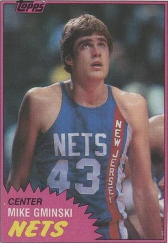 1981-82 Topps - Mike Gminski #78E