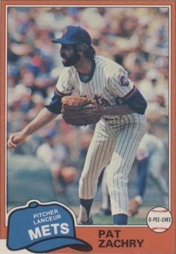 1981 O-Pee-Chee - Pat Zachry #224