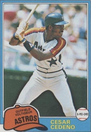 1981 O-Pee-Chee - Cesar Cedeno #190