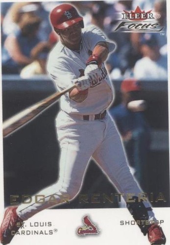 2001 Fleer Focus - Edgar Renteria #108