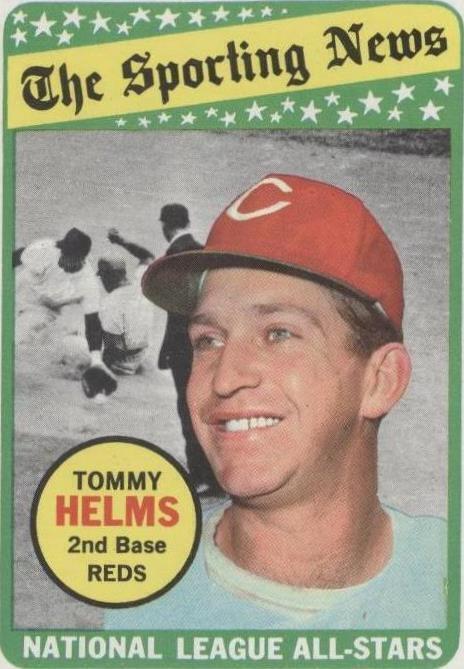 1969 Topps - Tommy Helms #418