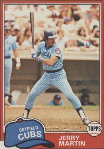1981 Topps - Jerry Martin #103