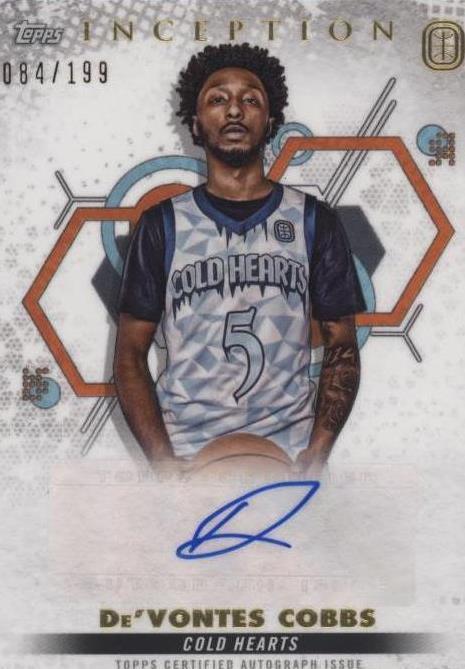 2022-23 Topps Inception OTE Overtime Elite - De'Vontes Cobbs #IA-DC2