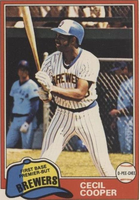 O-Pee-Chee 1981 - Cecil Cooper #356