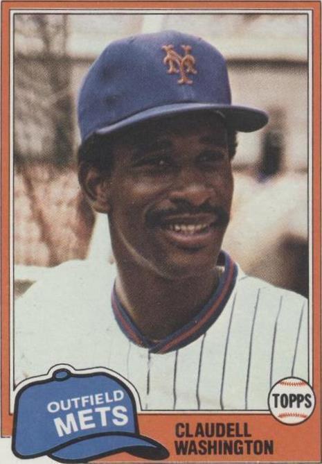 1981 Topps - Claudell Washington #151
