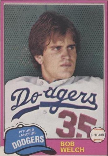 1981 O-Pee-Chee - Bob Welch #357