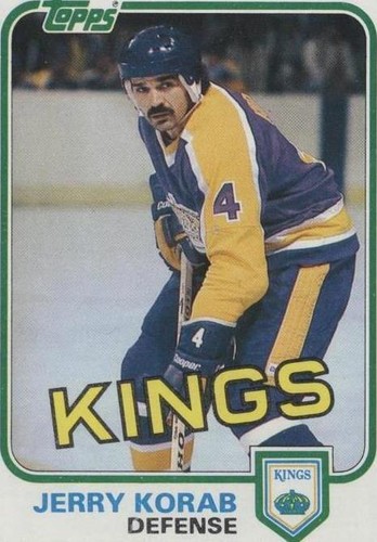 1981-82 Topps - Jerry Korab #97W
