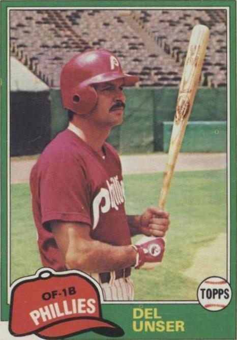 1981 Topps - Del Unser #566