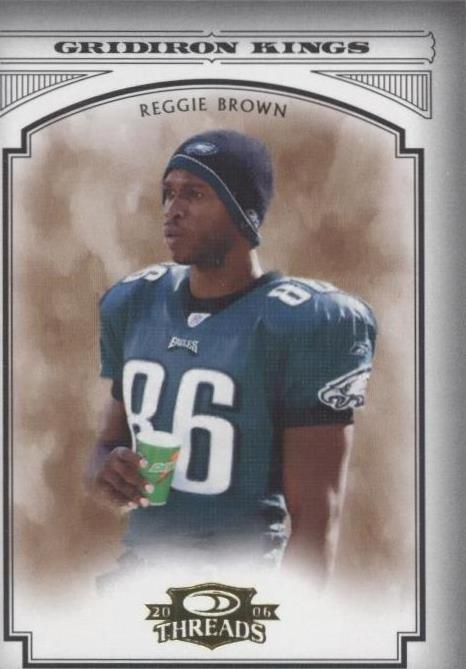 2006 Donruss Threads Reggie Brown #PGK-40