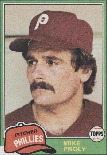 1981 Topps Traded - Mike Proly #815