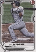 2021 Bowman - Nick Madrigal #77