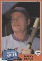 1981 Topps Traded - Rusty Staub #835