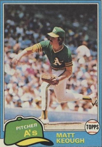 1981 Topps - Matt Keough #301