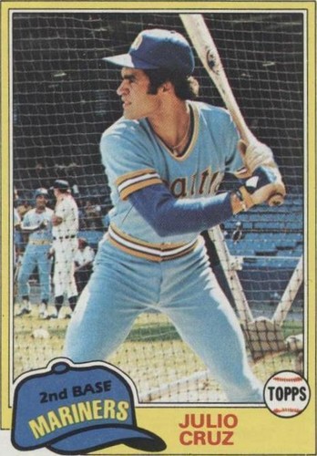 1981 Topps - Julio Cruz #397