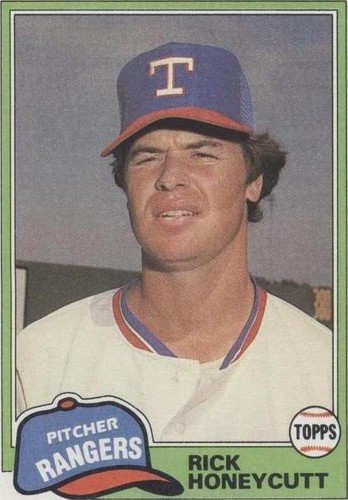 1981 Topps Traded - Rick Honeycutt #772
