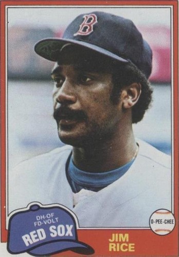 1981 O-Pee-Chee - Jim Rice #68