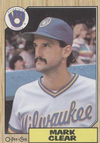 1987 O-Pee-Chee - Mark Clear #244