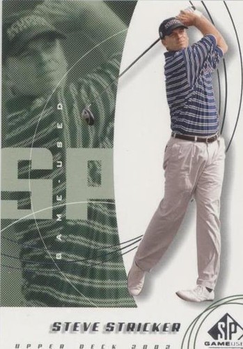 2002 SP Game Used Edition - Steve Stricker #44