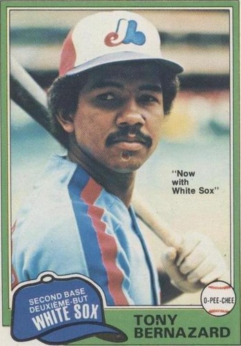 1981 O-Pee-Chee - Tony Bernazard #194