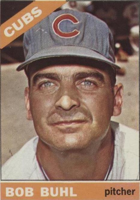 1966 年 Topps - Bob Buhl #185