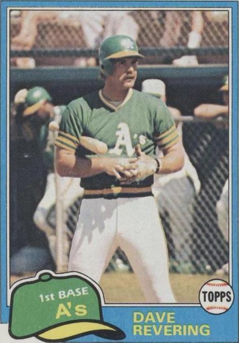 1981 Topps - Dave Revering #568