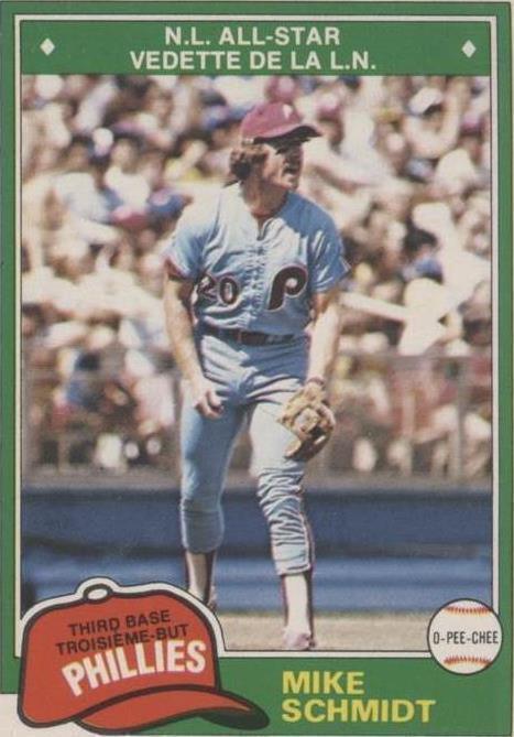 1981 O-Pee-Chee - Mike Schmidt #207