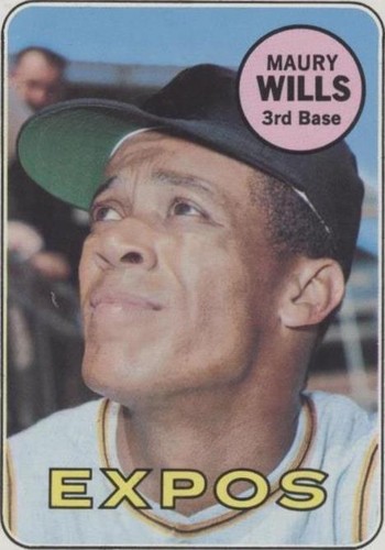1969 Topps - Maury Wills #45