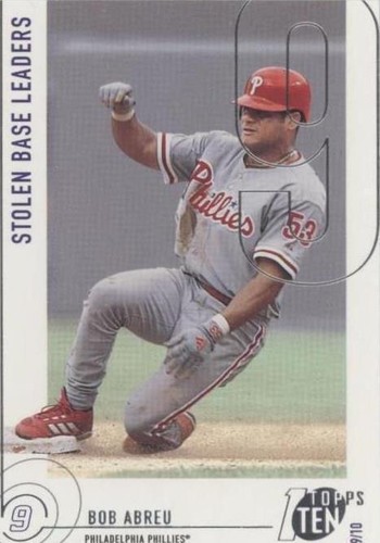 2002 Topps Ten - Bobby Abreu #80