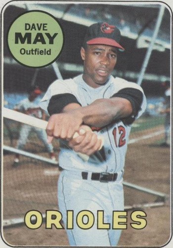 1969 Topps - Dave May #113