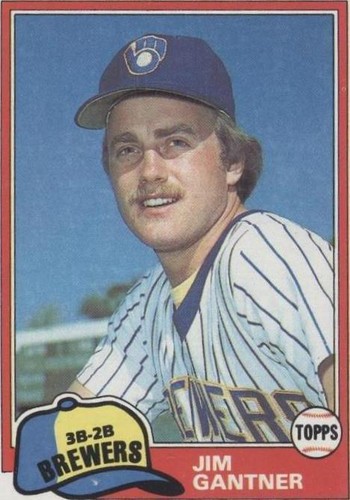1981 Topps - Jim Gantner #482