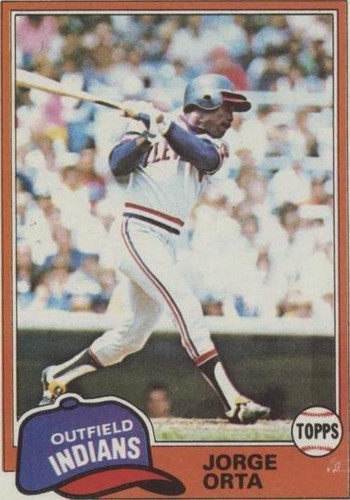 1981 Topps - Jorge Orta #222