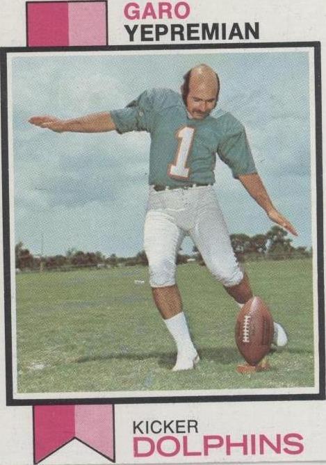 1973 Topps Garo Yepremian #465