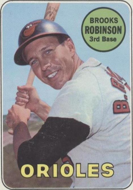 1969 Topps - High # #550 Brooks Robinson