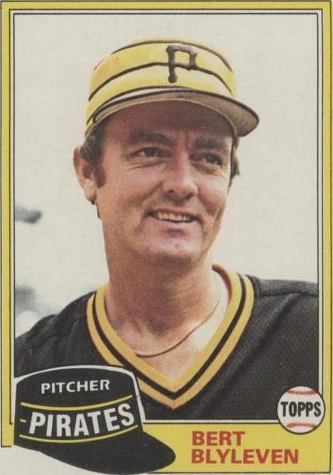 1981 Topps - Bert Blyleven #554