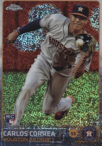 2015 Topps Chrome Update - Carlos Correa #US174