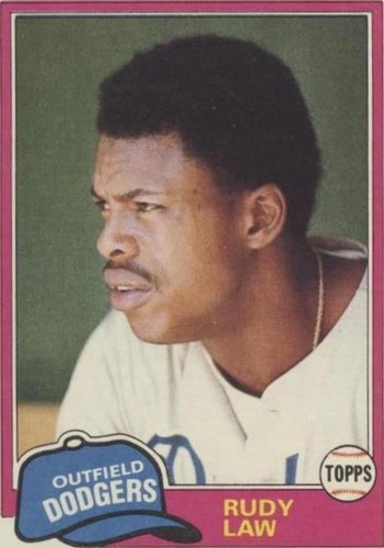 1981 Topps - Rudy Law #127