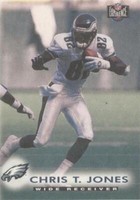 1997 Score Board NFL Experience Chris Jones #44