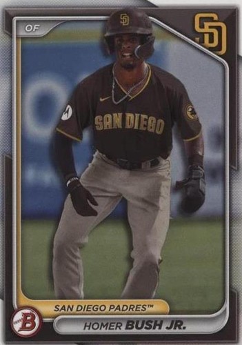 2024 Bowman - Homer Bush Jr. #BP-87