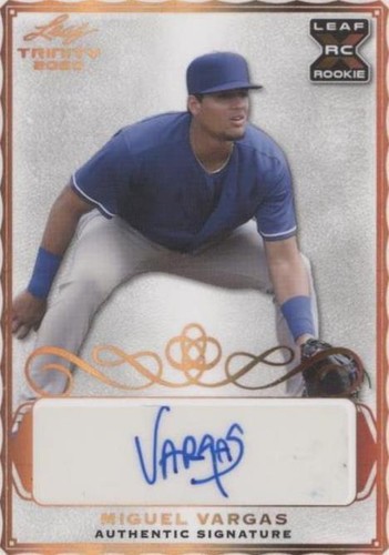 2020 Leaf Trinity - Miguel Vargas #A-MV1