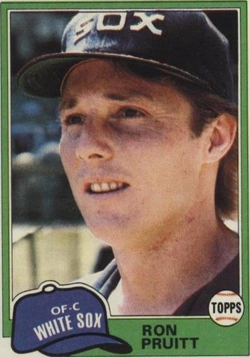 1981 Topps - Ron Pruitt #442