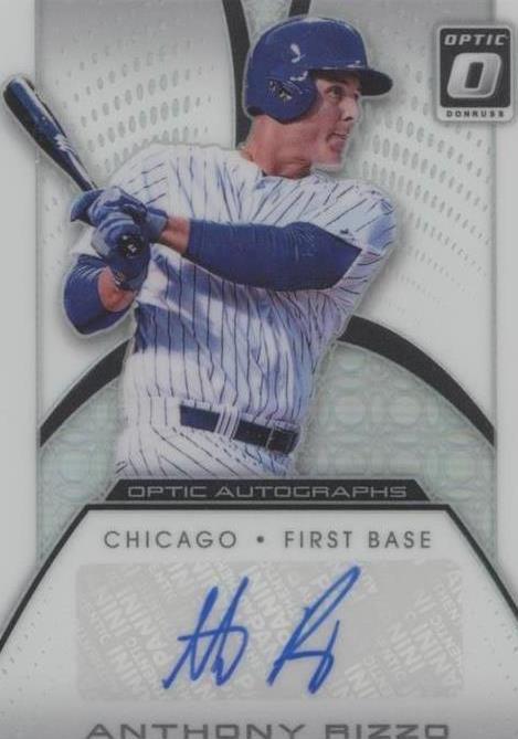 2016 Panini Donruss Optic - Optic Autographs #OA-AR Anthony Rizzo (AU ...
