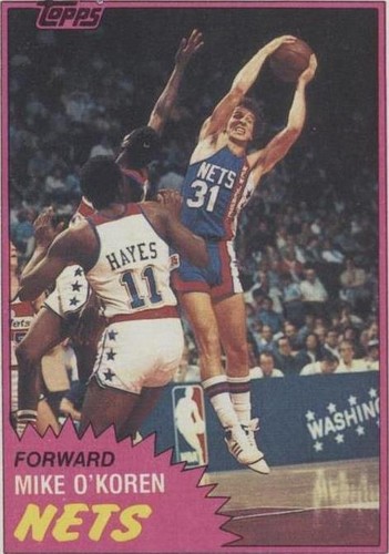 1981-82 Topps - Mike O'Koren #81E